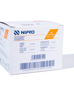 Aguja hipodérmica nipro 25g x 38mm