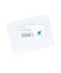 Setón tubo de silicón 0.040 x 0.085"