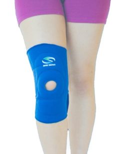 Rodillera de neopreno con orificio - chico
