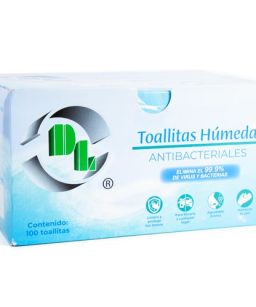 Toallitas húmedas antibacteriales c/ 100pzas