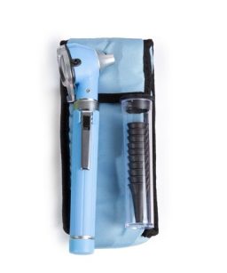 Estuche de oftalmoscopio - azul cielo