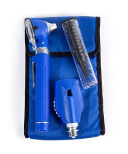 Estuche oftalmoscopio y otoscopio - azul