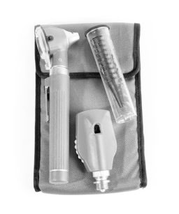 Estuche oftalmoscopio y otoscopio - gris