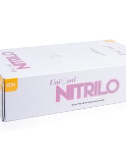 Guantes de nitrilo metálico rosa - xchico