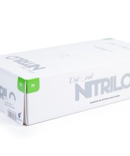 Guantes de nitrilo metálico plateado - xchico