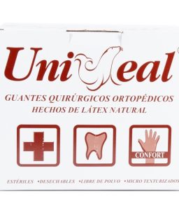 Guantes quirúrgicos ortopédico talla 7.0 c/ 40 pzas