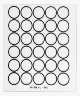 Placa para reacciones febriles de 30 anillos
