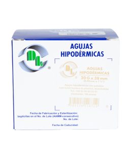 DL Agujas Hipodérmica 20G x 38mm