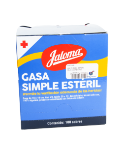 Jaloma Gasa Simple Estéril 10x10cm