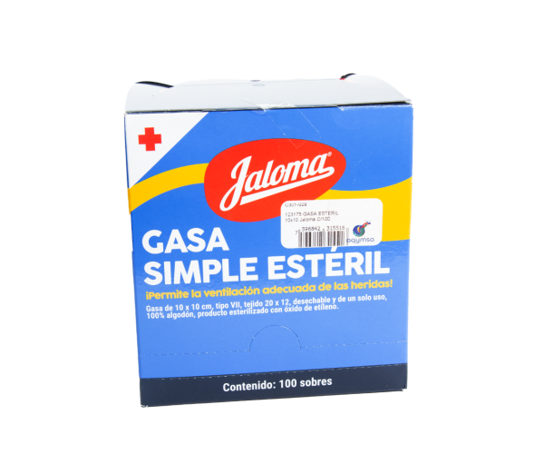 Jaloma Gasa Simple Estéril 10x10cm
