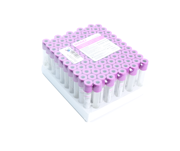 TuboWego Lila con EDTA K2 4 ml 100pzs