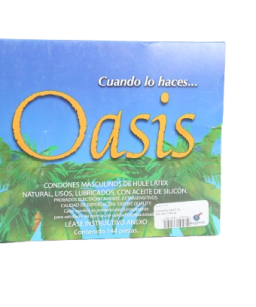 Oasis Condón 144 pz